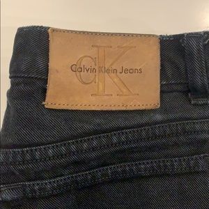 Vintage Calvin Klein Black Wash Jeans